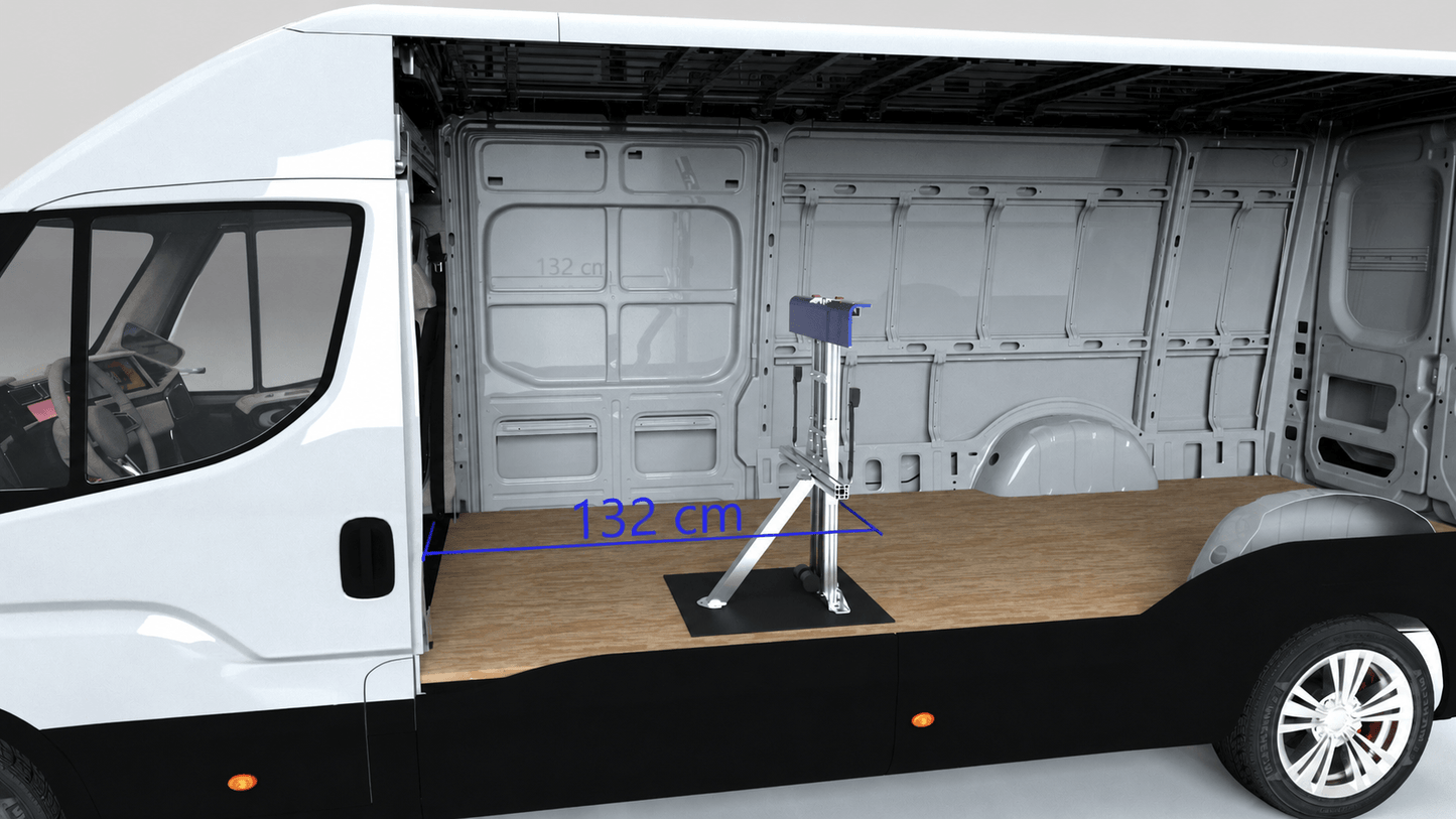 Sitzplatzerweiterung im Fiat Ducato Kastenwagen